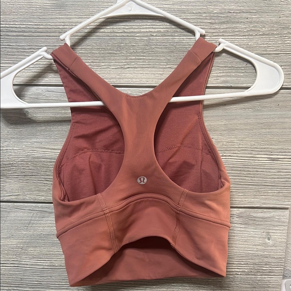 Rust Red Sports Bra - Picture 2 of 2